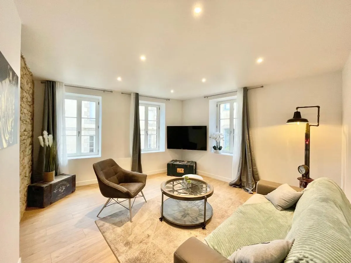 Apartman Le Salle - Confort - Wifi - Centre Historique - Entree Autonome Quimper
