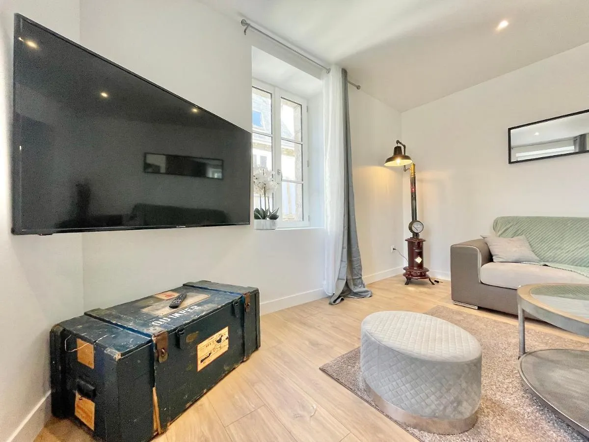 Apartman Le Salle - Confort - Wifi - Centre Historique - Entree Autonome Quimper