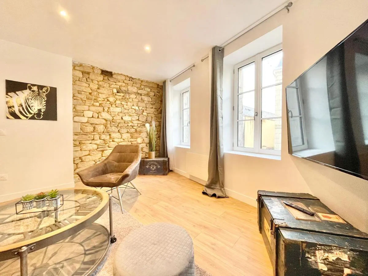 Apartman Le Salle - Confort - Wifi - Centre Historique - Entree Autonome Quimper Franciaország